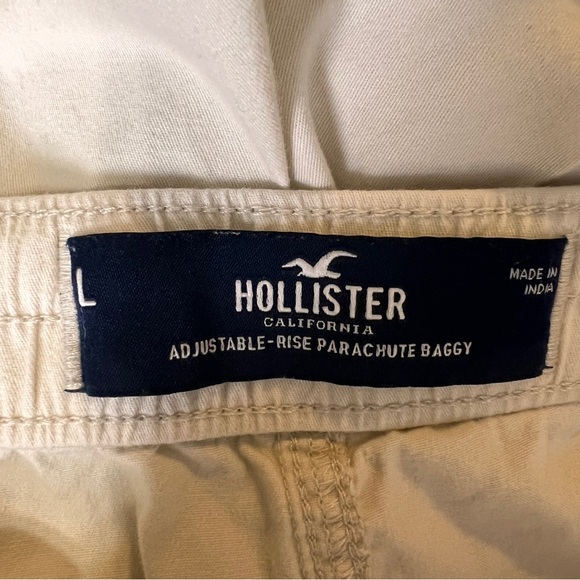 Hollister Adjustable-Rise Parachute Baggy Pants Women’s Size Large EUC - Picture 6 of 8